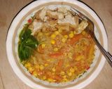 Foto langkah ke 5 dari resep Soto Pelangi (Bihun, Jagung, Wortel) Favorit Keluarga.