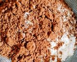 Foto langkah ke 1 dari resep Brownies Kukus Ekonomis.