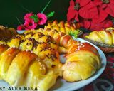 Foto langkah ke 4 dari resep Roti Manis Pisang Coklat.
