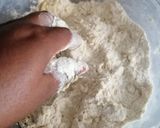 A picture of step 2 of Lemon mandazi.