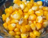 A picture of step 4 of Masala sweet corn.