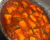 Cukkini tekercsek paradicsomszósszal recept fázis 9 fotója