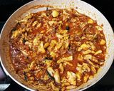 A picture of step 12 of Pichi Potta Chicken (Shredded Chicken Curry).