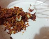 A picture of step 3 of Gajar cake.