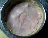 Foto del paso 11 de la receta: Tarta de jamón y queso con azúcar por arriba y masa casera ¡muy económica!