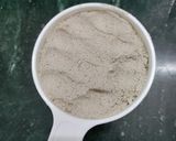 A picture of step 1 of Buckwheat flour Ladoos.