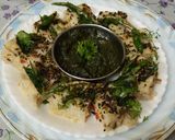 A picture of step 10 of Sooji Rava mixed vegetables dhokla.