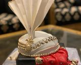 A picture of step 15 of Nikah Themed Cake.