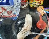 A picture of step 1 of Baked Honey Chocolate Oats.