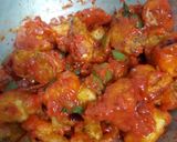 A picture of step 15 of Paneer 65.