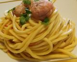 A picture of step 3 of Spaghetti chitarra al sugo di scampi.