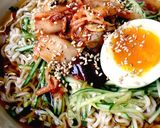 A picture of step 8 of Cold Kimchi Ramen (Korean-Style) Using Instant Noodles.