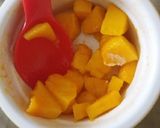 A picture of step 3 of Mango bread pastry.