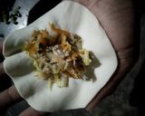 ভেজিটেবল চিকেন মোমো (vegetable chicken momo recipe in Bengali) রেসিপির ধাপ 5 ছবি