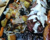 Foto del paso 6 de la receta: Colita de cuadril rellena al horno con papas batatas y zanahoria