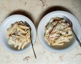 Foto langkah ke 5 dari resep Pasta carbonara.