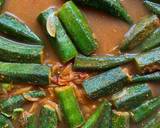 Bendakaya Pulusu/ Okra in Tamarind Gravy recipe step 4 photo