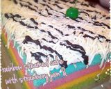 Foto langkah ke 6 dari resep Rainbow cake kukus, enakk.