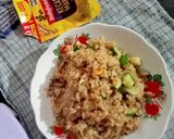 Foto langkah ke 3 dari resep Nasi Goreng Bawang Bombay.
