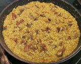 Foto del paso 7 de la receta: Risotto de champiñones con jamón