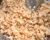 A picture of step 2 of Brown Vegetable Fried Rice.