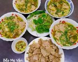 Hình bước làm 3 của món Bún Bò Huế (Nạm bò và sườn bò hoặc xương bò)