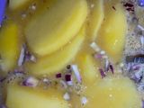 Golden brown potatoes