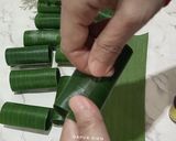Foto langkah ke 5 dari resep Kue Putu Pandan.