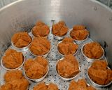 Foto langkah ke 5 dari resep Bolu Kukus Gula Merah.