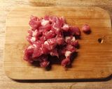 Une image de l'étape 2 de Porc Sauté à la Pâte de Soja Noire - Jajangmyeon.