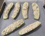 Túróval 🧀 töltött cukkini 🥒 recept fázis 5 fotója