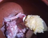 A picture of step 2 of Beef handi matka gosht.