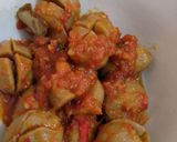 Foto langkah ke 5 dari resep Bakso Pentol Pedas Gurih!!!!.