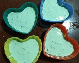 A picture of step 3 of Coriander Steamed Rice Cakes (Tiffin recipe).