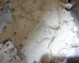 A picture of step 3 of Almond nan khattai.