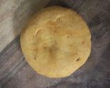 A picture of step 4 of Daal dhokli.