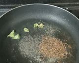 A picture of step 3 of Neer dosa and potato sabji lover.