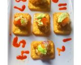A picture of step 8 of Corn chaat on tuc.