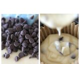 Foto langkah ke 4 dari resep Chocolate chip muffins simple tanpa mixer.