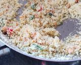 A picture of step 1 of Upma.