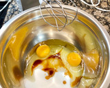 Foto del paso 3 de la receta: Pastel de melocotón en almíbar y dulce de leche, “sin gluten”