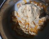 A picture of step 4 of Custard Seviyan and Shahi Tukda Trifle Pudding.