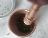 A picture of step 1 of Masala Chhaas.
