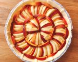 Hình bước làm 4 của món 💚 Bánh Tart Táo Xuân Đào Hạnh Nhân