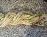 Foto del paso 6 de la receta: Pan trenzado de pesto y panceta🍞
