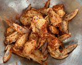 A picture of step 2 of Peri Peri Chicken wings.