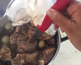 Foto del paso 8 de la receta: Carne de cordero al vapor "غنمي مبخر"