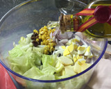 Foto del paso 2 de la receta: Ensalada verde con pasta de verduras