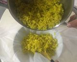 Foto del paso 7 de la receta: Arroz al azafrán y caldo de cordero 