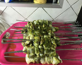 Foto del paso 9 de la receta: Pinchitos de hígado de Cordero al carbón "بلفاف"